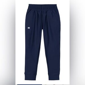 Boys Courtside Kids Navy warm up joggers size 11/12
